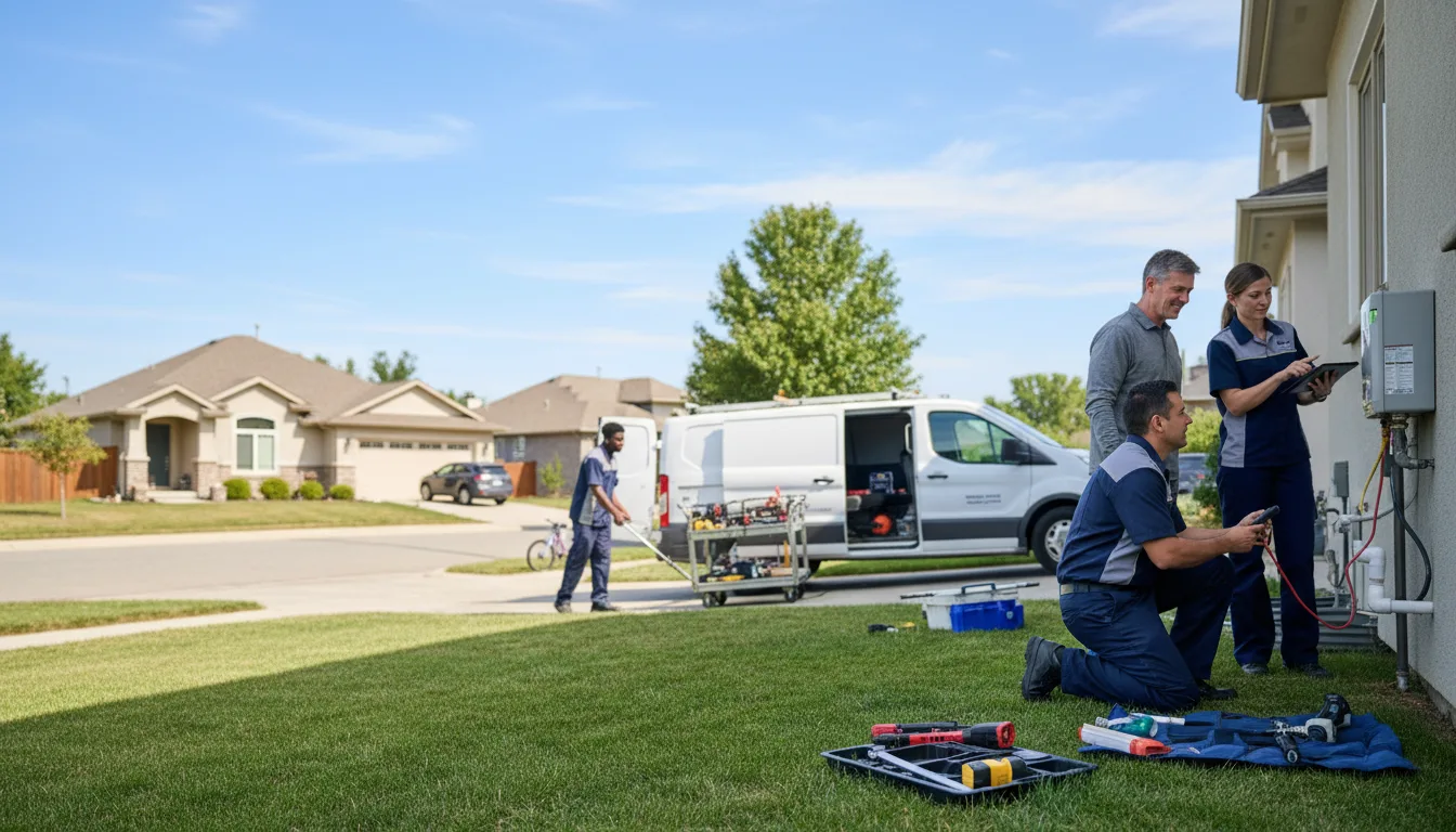 Tankless water heater service in Nemo, TX